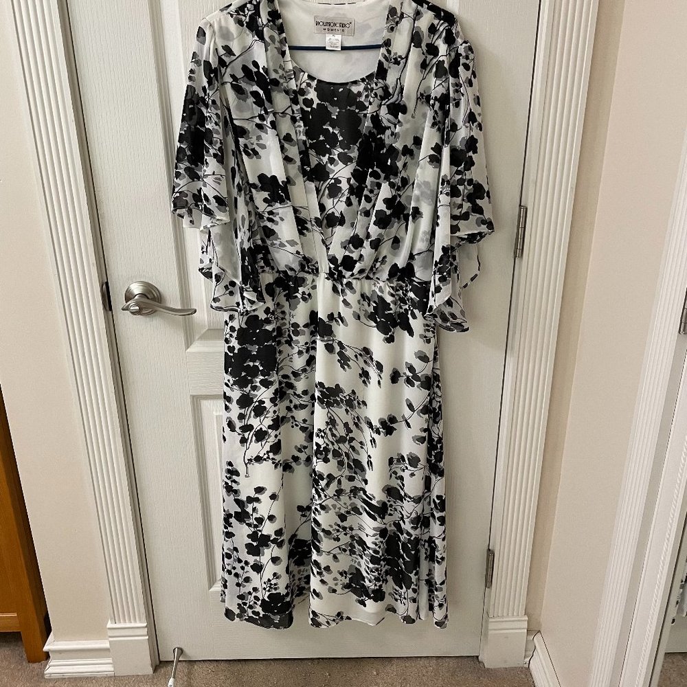 Brownstone Studio Black & White Dress, PL